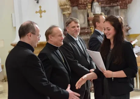 Slavnostní předávání maturitních vysvědčení 1