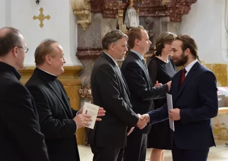 Slavnostní předávání maturitních vysvědčení 1