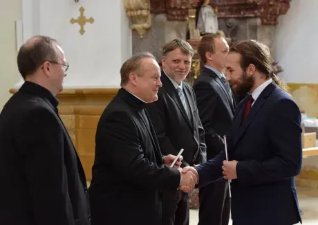 Slavnostní předávání maturitních vysvědčení 1