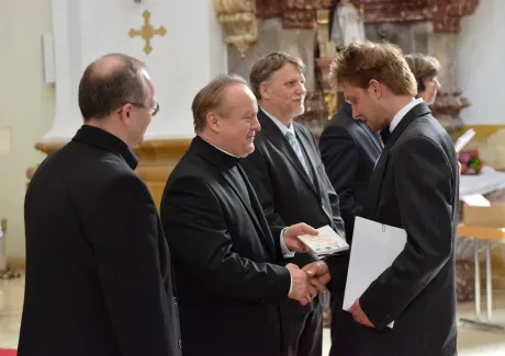 Slavnostní předávání maturitních vysvědčení 1