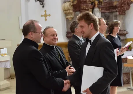 Slavnostní předávání maturitních vysvědčení 1