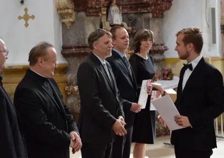 Slavnostní předávání maturitních vysvědčení 1