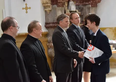 Slavnostní předávání maturitních vysvědčení 1