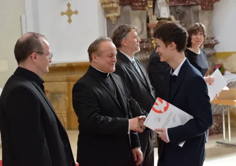 Slavnostní předávání maturitních vysvědčení 1