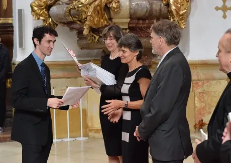 Slavnostní předávání maturitních vysvědčení 1