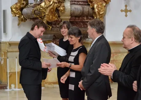 Slavnostní předávání maturitních vysvědčení 1