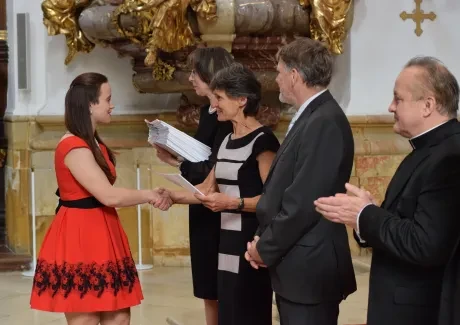 Slavnostní předávání maturitních vysvědčení 1