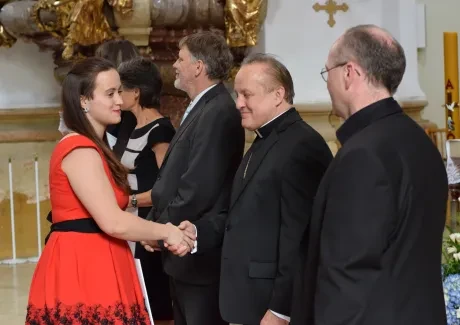 Slavnostní předávání maturitních vysvědčení 1