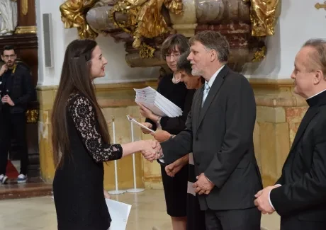 Slavnostní předávání maturitních vysvědčení 1