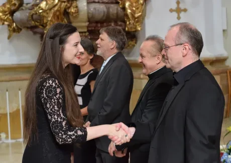 Slavnostní předávání maturitních vysvědčení 1