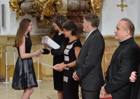 Slavnostní předávání maturitních vysvědčení 1