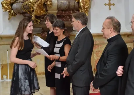 Slavnostní předávání maturitních vysvědčení 1