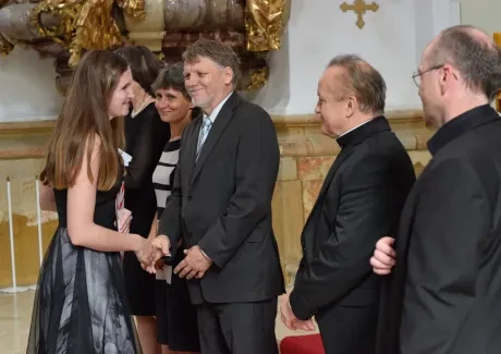 Slavnostní předávání maturitních vysvědčení 1