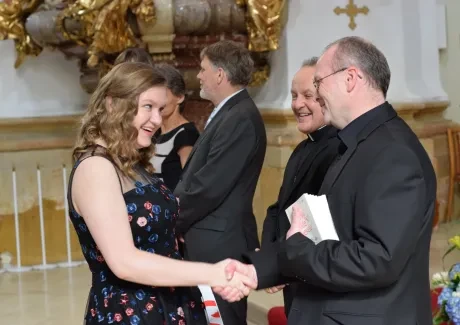 Slavnostní předávání maturitních vysvědčení 1