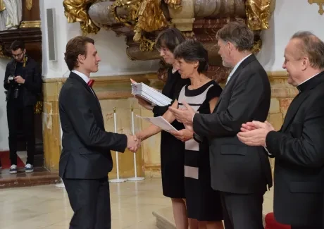 Slavnostní předávání maturitních vysvědčení 1