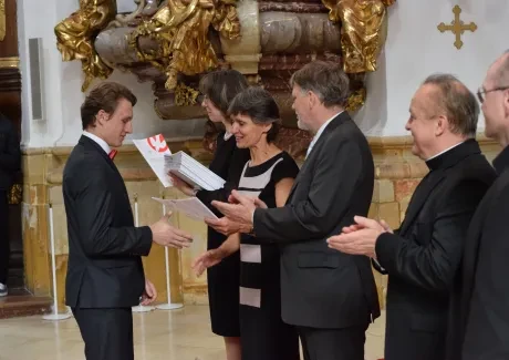 Slavnostní předávání maturitních vysvědčení 1