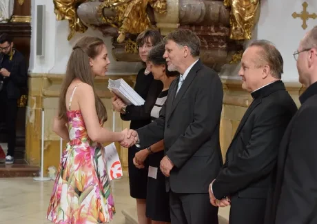 Slavnostní předávání maturitních vysvědčení 2