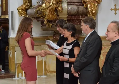 Slavnostní předávání maturitních vysvědčení 2