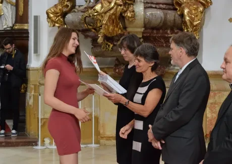 Slavnostní předávání maturitních vysvědčení 2