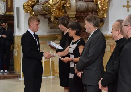 Slavnostní předávání maturitních vysvědčení 2