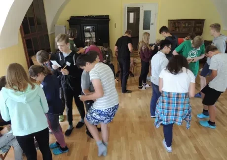 Adaptační kurz kvinty B - 9.9. - 10.9.2019