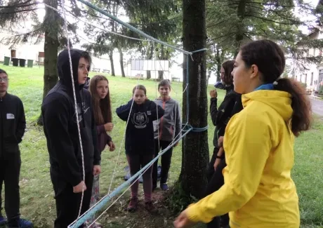 Adaptační kurz kvinty B - 9.9. - 10.9.2019