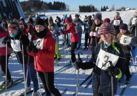 Lyžařský kurz sekund - leden 2017