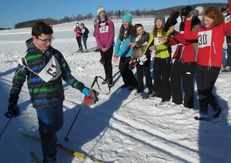Lyžařský kurz sekund - leden 2017