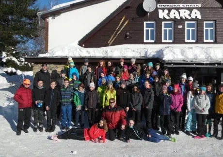 Lyžařský kurz sekund - leden 2017