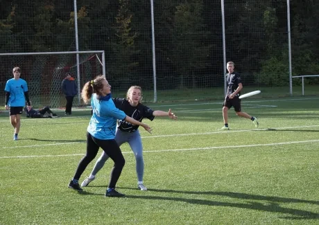 Frisbee středoškolská liga 17. 10. 2023