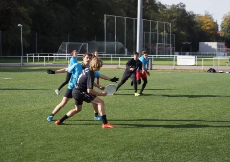 Frisbee středoškolská liga 17. 10. 2023