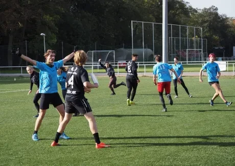 Frisbee středoškolská liga 17. 10. 2023