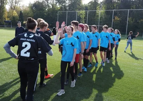 Frisbee středoškolská liga 17. 10. 2023