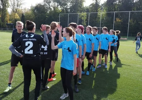 Frisbee středoškolská liga 17. 10. 2023