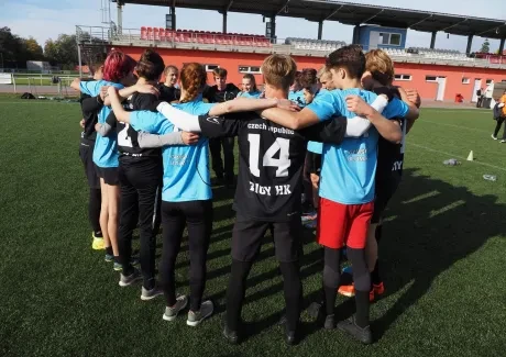 Frisbee středoškolská liga 17. 10. 2023