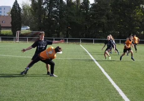 Frisbee středoškolská liga 17. 10. 2023