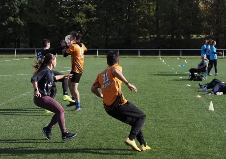 Frisbee středoškolská liga 17. 10. 2023