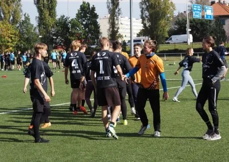 Frisbee středoškolská liga 17. 10. 2023