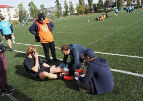 Frisbee středoškolská liga 17. 10. 2023