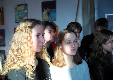 Vernisáž výstavy výtvarných prací 6. 3. 2024