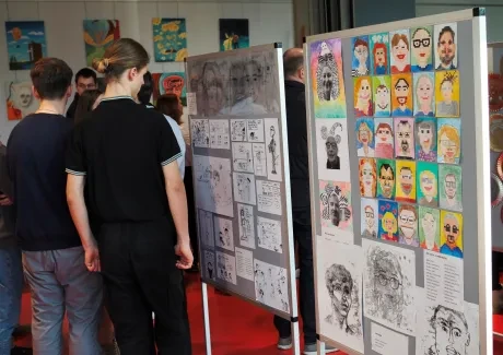 Vernisáž výstavy výtvarných prací 6. 3. 2024