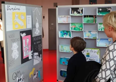 Vernisáž výstavy výtvarných prací 6. 3. 2024