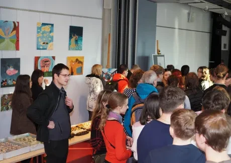 Vernisáž výstavy výtvarných prací 6. 3. 2024