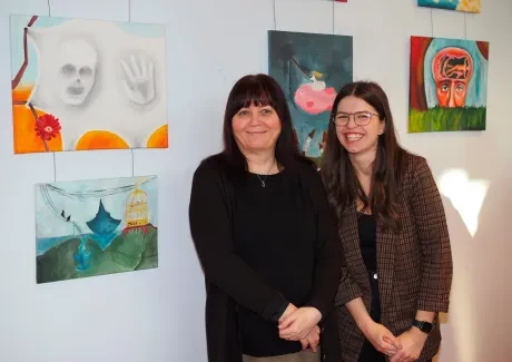 Vernisáž výstavy výtvarných prací 6. 3. 2024