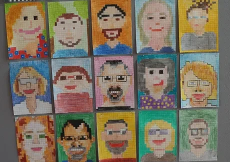 Vernisáž výstavy výtvarných prací 6. 3. 2024