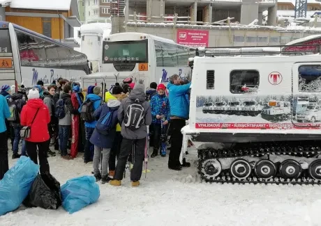 Lyžařský kurz kvinty - leden 2019