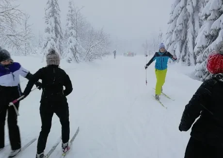Lyžařský kurz kvinty - leden 2019