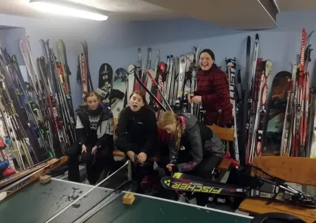 Lyžařský kurz kvinty - leden 2019