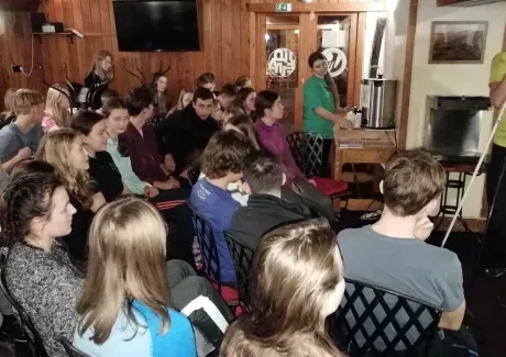 Lyžařský kurz kvinty - leden 2019