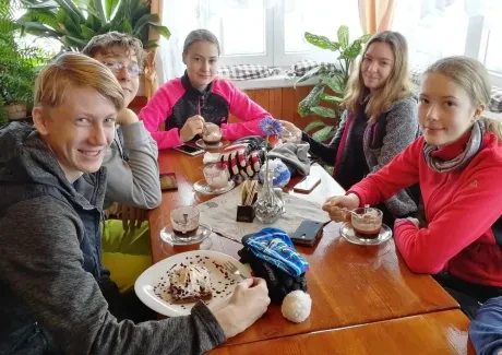 Lyžařský kurz kvinty - leden 2019